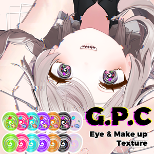 【しなの専用】Glitchy Poison Candy Eye & Make up Texture