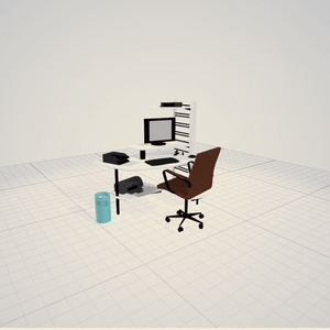 3d   デスク