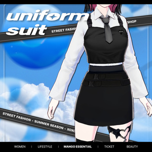 [VROID] uniform suit
