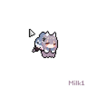Milk-chan's Animated Mouse Cursor, 4 Types × 14 Patterns