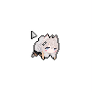 Shinano-chan Animated Mouse Cursor, 1 Type, 14 Patterns