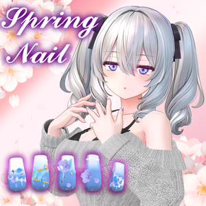 【ネイルチップ】SpringNail【MA対応】