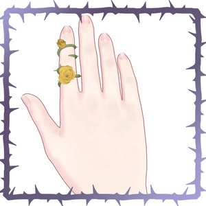 【VRC想定】Elegant Rose Ring【指輪】 缩略图 6
