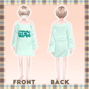 【５アバター対応】LogoRoomShirt【VRC衣装】 缩略图 2
