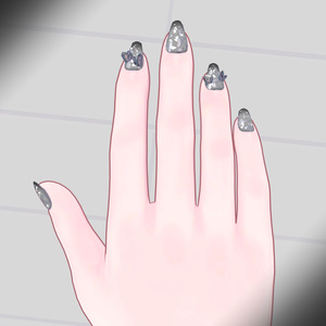 【VRC対応5アバター】IceCrystalNail【ネイルチップ】 缩略图 6