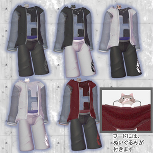【3アバター対応】SummerSwimWear【メンズ水着コーデ】 缩略图 3