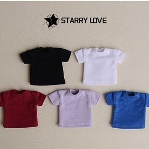 1/12ドール　Tシャツ　カーブパンツ　無地