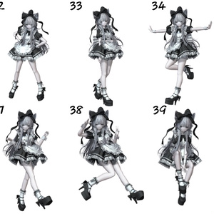 ≒45種類≒ / if pose set exe.　#ifbahn 缩略图 6