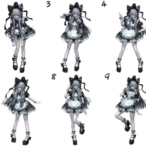 ≒45種類≒ / if pose set exe.　#ifbahn 缩略图 3