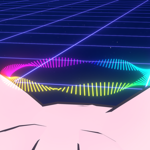 [VRChat]Audio Double Helix [AudioLink対応]