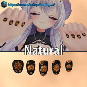 【13アバター対応】Royal Paisley MDollnail 1.03 缩略图 5