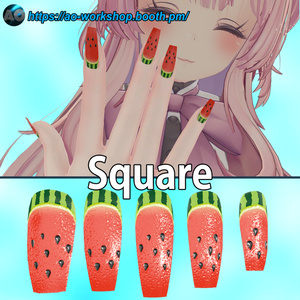 【13アバター対応】Watermelon Bliss MDollnail 1.01 缩略图 4