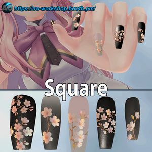 【13アバター対応】Sakura's Shadow MDollnail 1.00 缩略图 4