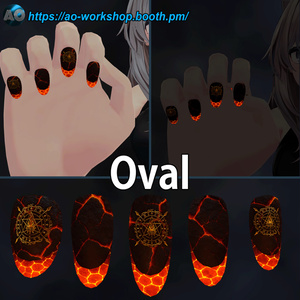 【13アバター対応】AO Codex – Flame MDollnail 1.00 缩略图 4