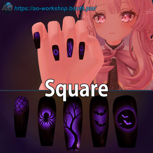 【19アバター対応】Midnight Veil MDollnail 1.00 缩略图 3
