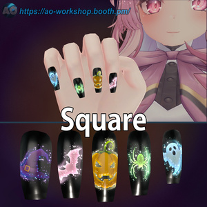 【19アバター対応】Witchlight Shroud MDollnail 1.00 缩略图 4