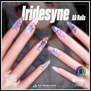 Iridesyne AO Nails 1.00 【55アバター対応】