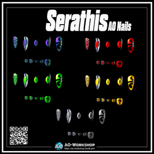 Serathis AO Nails 1.00 【55アバター対応】 缩略图 3