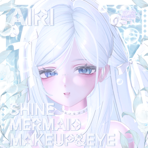 【 Airi 】 ⊹₊ Shine Mermaid Makeup & Eyes ₊⊹