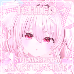 【 ICHIGO 】 ♥ STRAWBERRY MAKE UP & EYE ♥