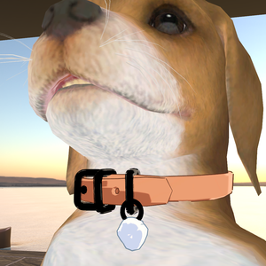 강아지 발바닥 목줄 (Paw Collar)