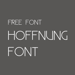 HOFFNUNG FONT | フリーフォント