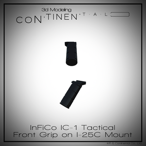 InFiCo IC-1 Tactical Front Grip on I-25C Mount