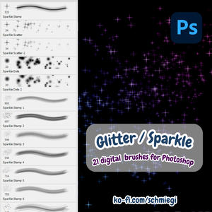 [Paid] Glitter - Photoshop Brushes