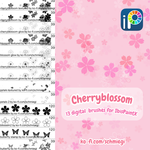 [Free Download] Cherryblossom - IbisPaintX Brushes