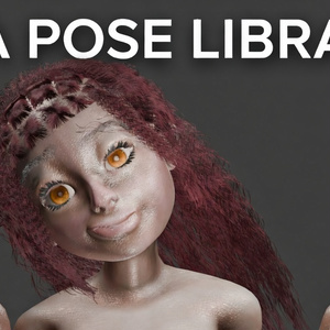 Mia Pose Library (Blend File)
