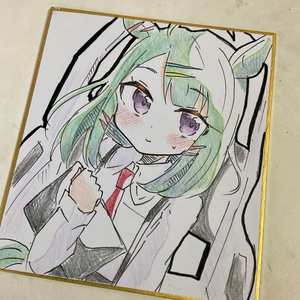 十六夜咲夜☆東方Project色紙直筆イラスト - ちきたま商店 - BOOTH