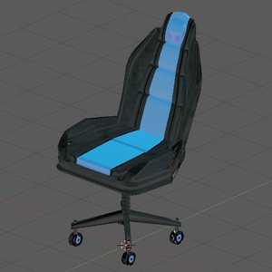3Dmodel of a gaming chair