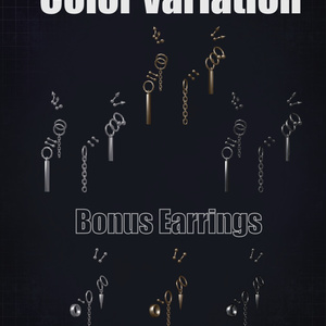 【6アバター対応】Matal Earring Vol.1 缩略图 5