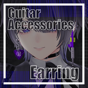 ⸜ 対応追加 ⸝【19アバター対応】GuitarAccessories Earring