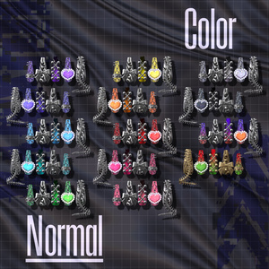 ⸜Sale ⸝【19アバター対応】 Bone-Metal Nail【MA対応】 缩略图 12