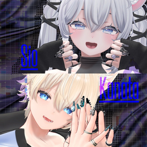 ⸜Sale ⸝【19アバター対応】 Bone-Metal Nail【MA対応】 缩略图 6