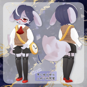 VRChat想定3Dアバター 「空夜(くうや)」 缩略图 2