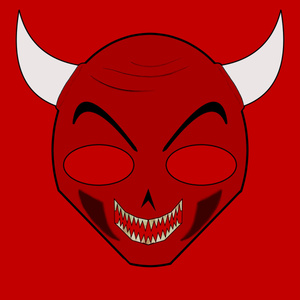 Devil mask asset