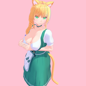 【無料配布】昼のエレノアさん 1.10【MMDモデル】