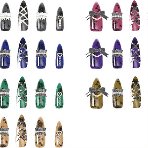 【16アバター対応】フリルリボン付きネイル♡ElegantFrills♡【MDollnail対応】 缩略图 19