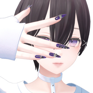 【16アバター対応】フリルリボン付きネイル♡ElegantFrills♡【MDollnail対応】 缩略图 13