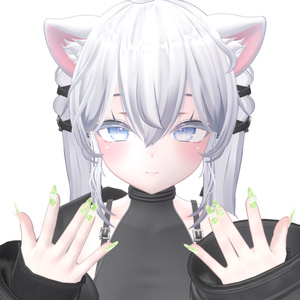 【16アバター対応】フリルリボン付きネイル♡ElegantFrills♡【MDollnail対応】 缩略图 14