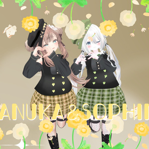 【11アバター対応】VRC想定【♡LovelyHeart♡】 缩略图 3