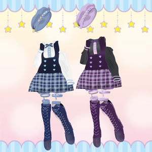 【11アバター対応】VRC想定【♡LovelyHeart♡】 缩略图 8