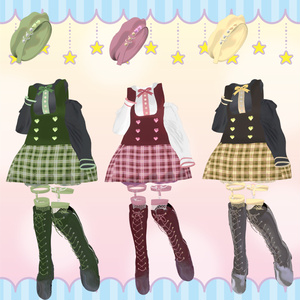 【11アバター対応】VRC想定【♡LovelyHeart♡】 缩略图 7