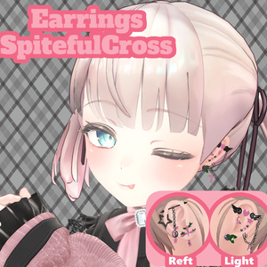 PunkEarrings💜SpitefulCross