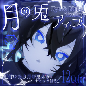 【25アバター対応】🌙月の兎アイズ🐇