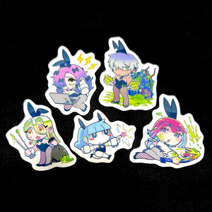 [Mini Stickers] 5 types of work-themed mini stickers +...