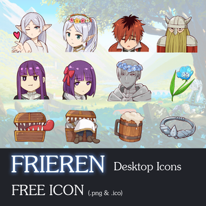 Frieren GIVE AWAY Icons