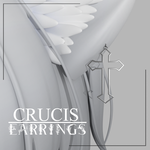 CRUCIS Earrings (Physbones Ready)【VRChat】